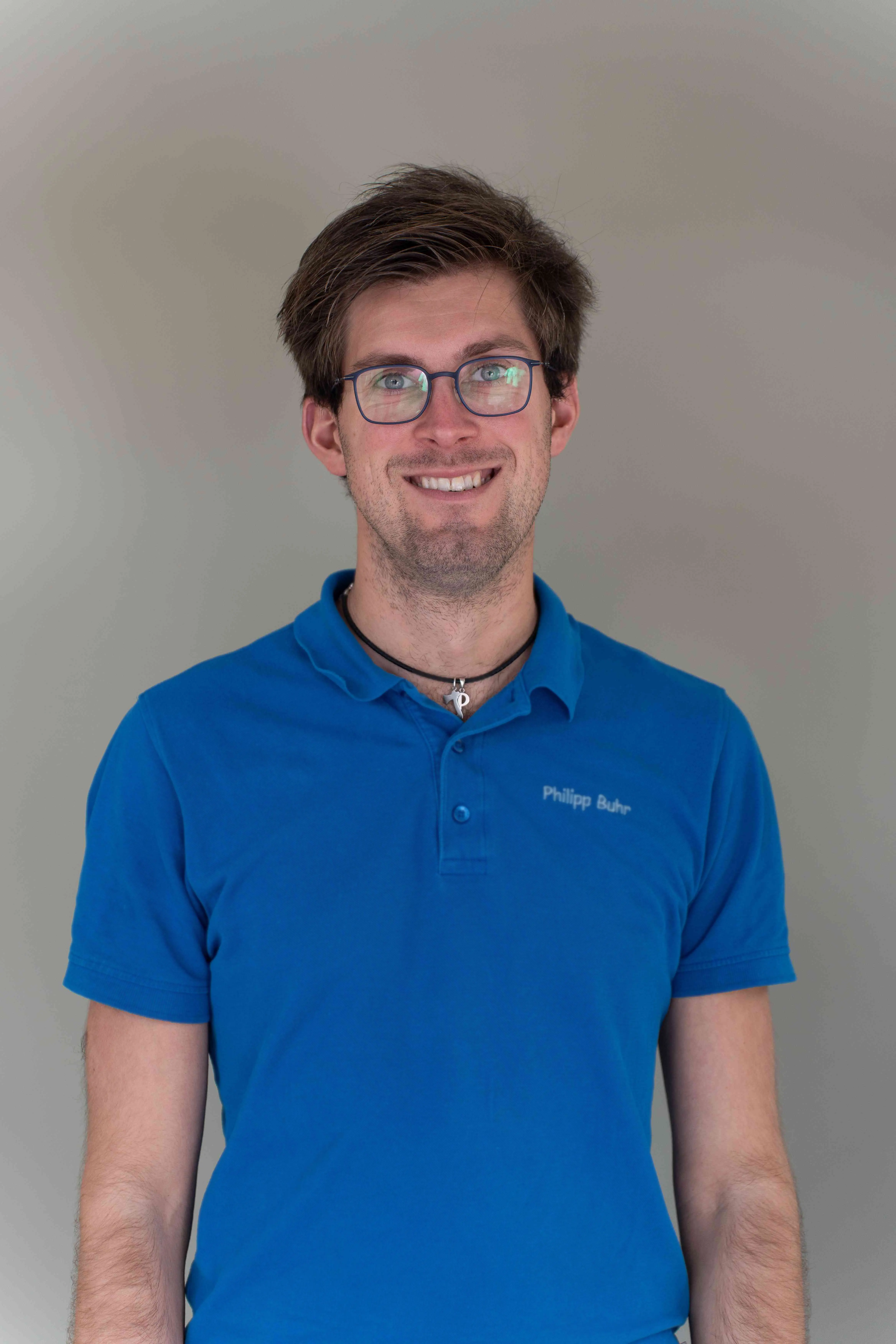 Physiotherapeut bei der Arbeit